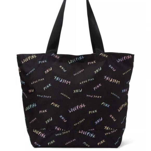 NWT PINK Victoria's Secret Weekender Tote Bag - Picture 3 of 4